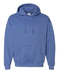 Branded - Gildan Heavy Blend Hooded Sweatshirt - 18500 - Heather Royal - Unisex