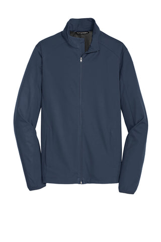 Branded  - Port Authority Active Soft Shell Jacket - J717 - Dress Blue Navy  - Unisex