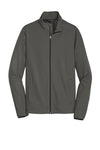 Branded  - Port Authority Active Soft Shell Jacket - J717 - Grey Steel - Unisex - Adult XL