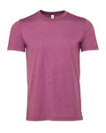 Branded  - Bella Jersey Tee - 3001 - Heather Magenta - Unisex